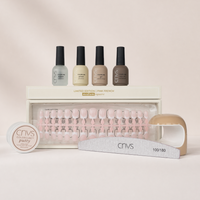 CNVS Nails Medium Square PInk French Nails