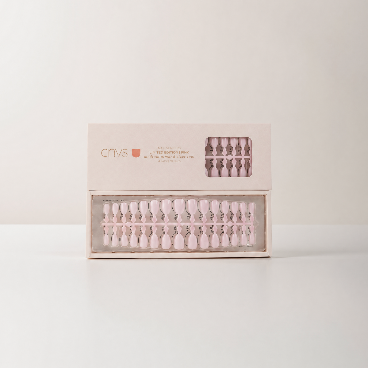 CNVS Nails Sizer Tool for measuring and finding your custom-fit nail veneer size
