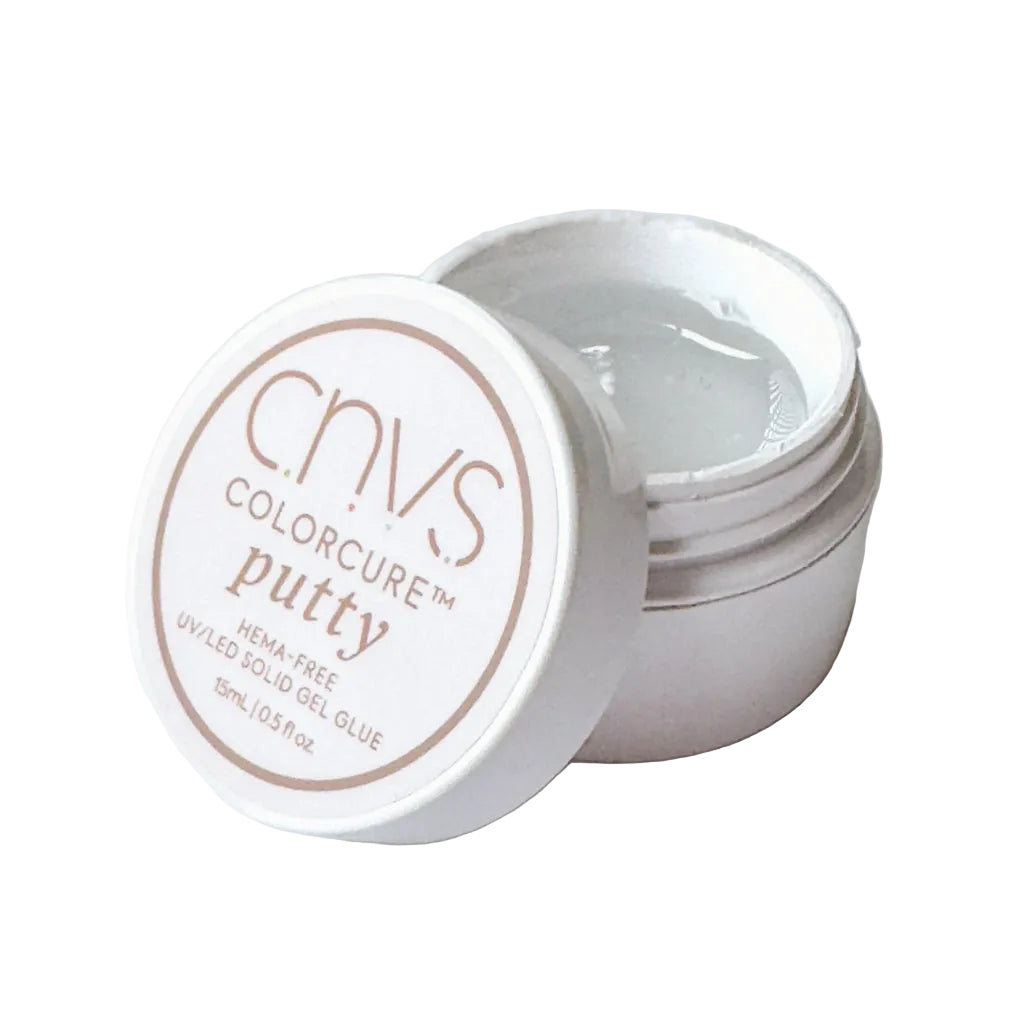 CNVS Nails ColorCure Putty gel nail adhesive for long-lasting nail application