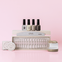 Limited Edition Pink: Quick Start Bundle with short square nails and application supplies for DIY nails by CNVS Nails