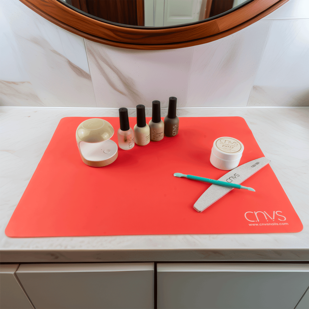 Mani Mat for mess-free manicures by CNVS Nails