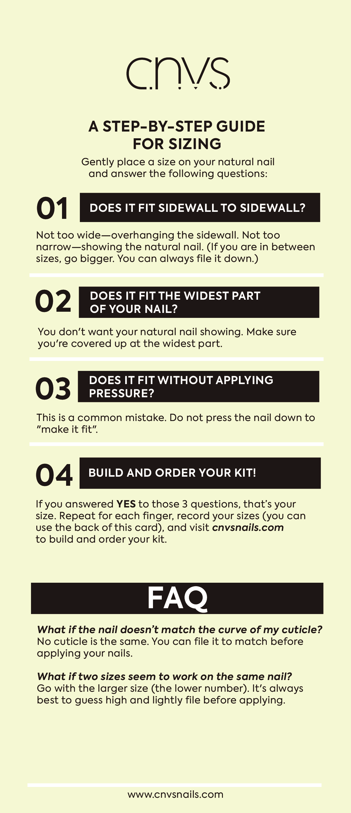 Quick Start Bundle Square Medium - CNVS Nails